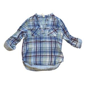 Super comfortable Seven7 plaid shirt, S